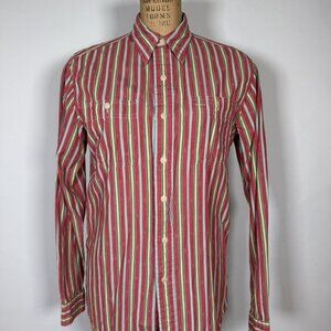 Vintage Polo Ralph Lauren Colorful Stripped Button Up Shirt